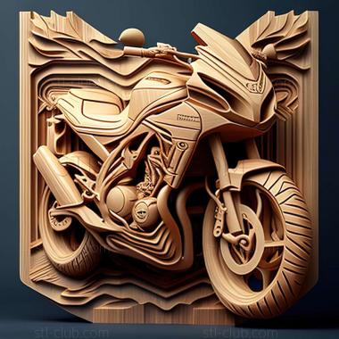 3D модель Honda CBF600SA (STL)